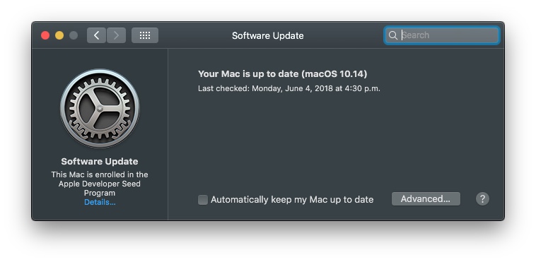 google software update for mac